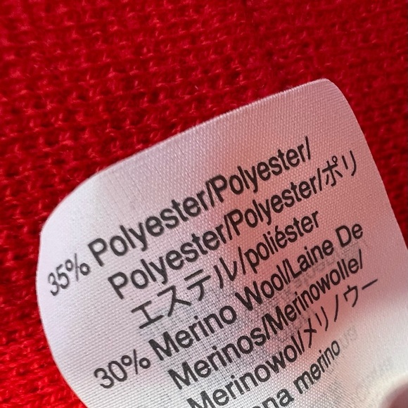 J. Crew 365 Sophie Merino Wool Blend Red Sweater Blazer Womens XS 887 - Picture 4 of 4